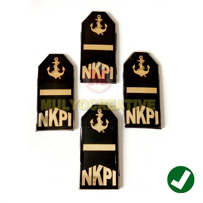 Evolet Atribut Sekolah Pelayaran - Pangkat Pundak Evolet NKPI Pelayaran