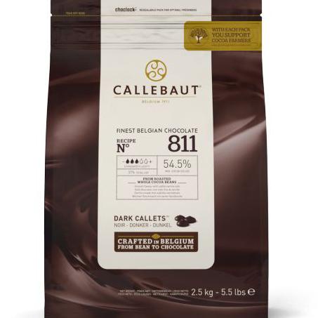 

CALLEBAUT 811NV Dark Chocolate Couverture 54,5% 2,5kg