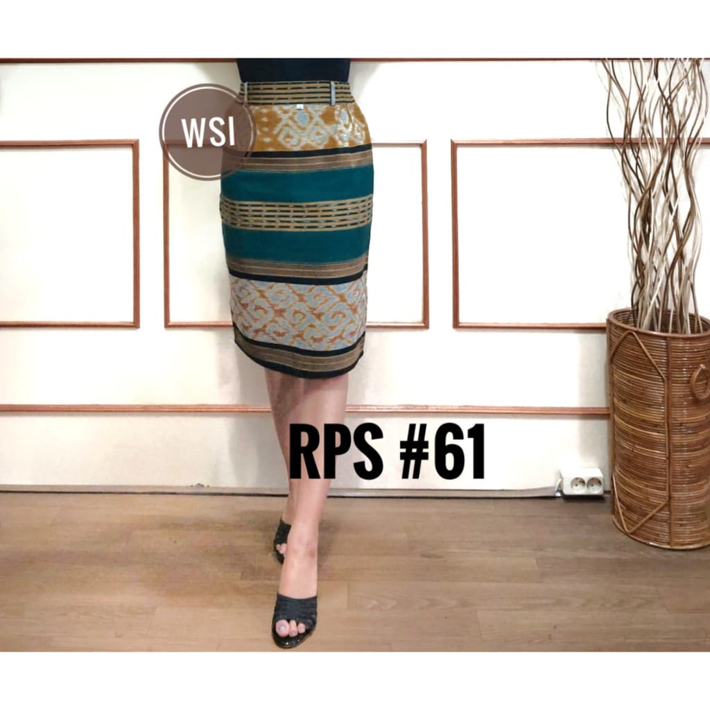 Terbaru..Rok Span Tenun  Asli Jepara/Rok Formal Wanita Asli Tenun Jepara/WSI