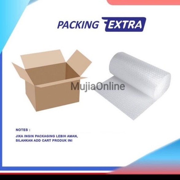 

Tambahan Packing Bubble dan Kardus Agar Lebih Aman Dipengirimannya