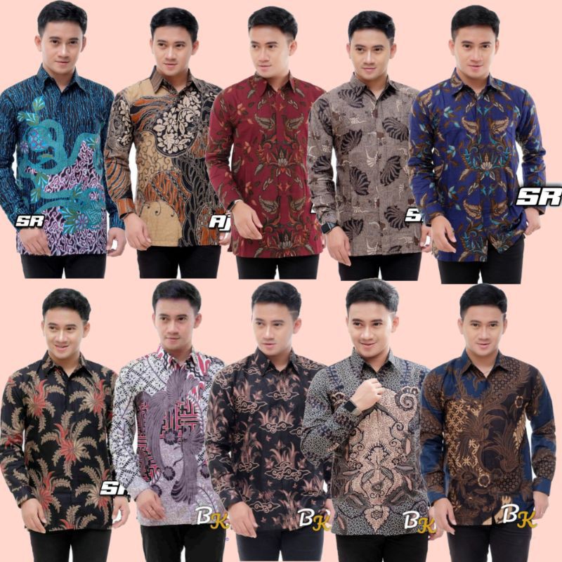 Banting Harga Kemeja Batik Lengan Panjang 021 Risna Batik Hrb026 Hem Batik wx7Y7EBf9laKdpw