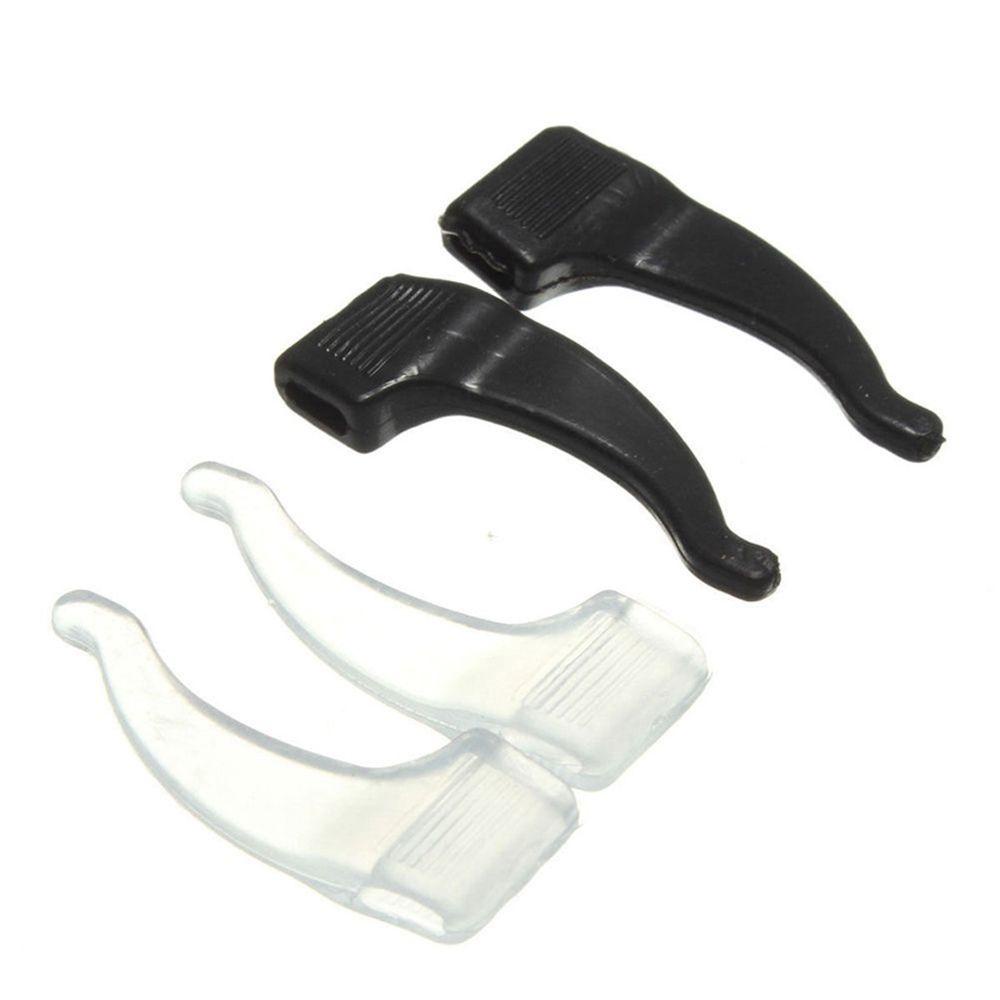 QUINTON Strap Stan Eyeglass Ear Hook To Prevent Falling Anti-slip Ear Hook Silicone Glasses Ear Hook Glasses Lock Grip Holders 4 Pairs 8 Pcs Outdoor Sport Anti - Slip Glasses Sets Glasses Accessories Fixed Glasses Sports Eyewear Earhook/Multicolor