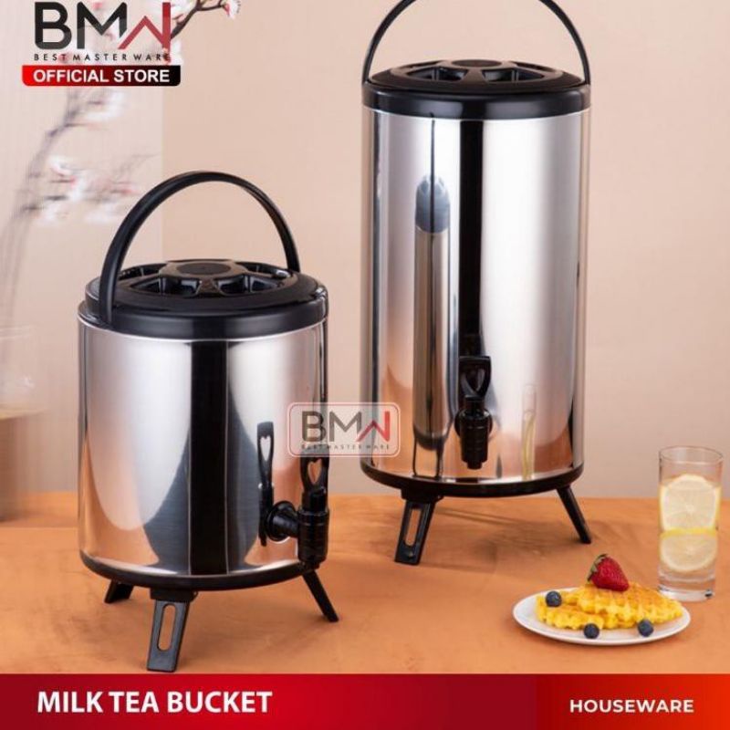 

milk tea bucket BMW