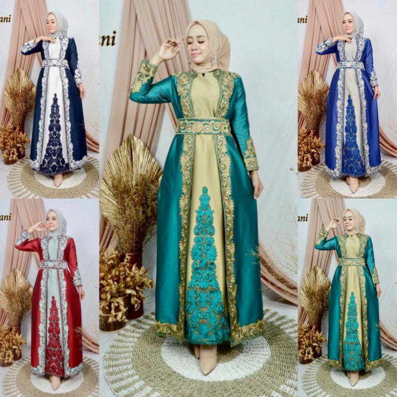 KEBAYA ORIGINAL//KEBAYA MODERN//SETELAN KEBAYA MAHARANI//Kode PJ