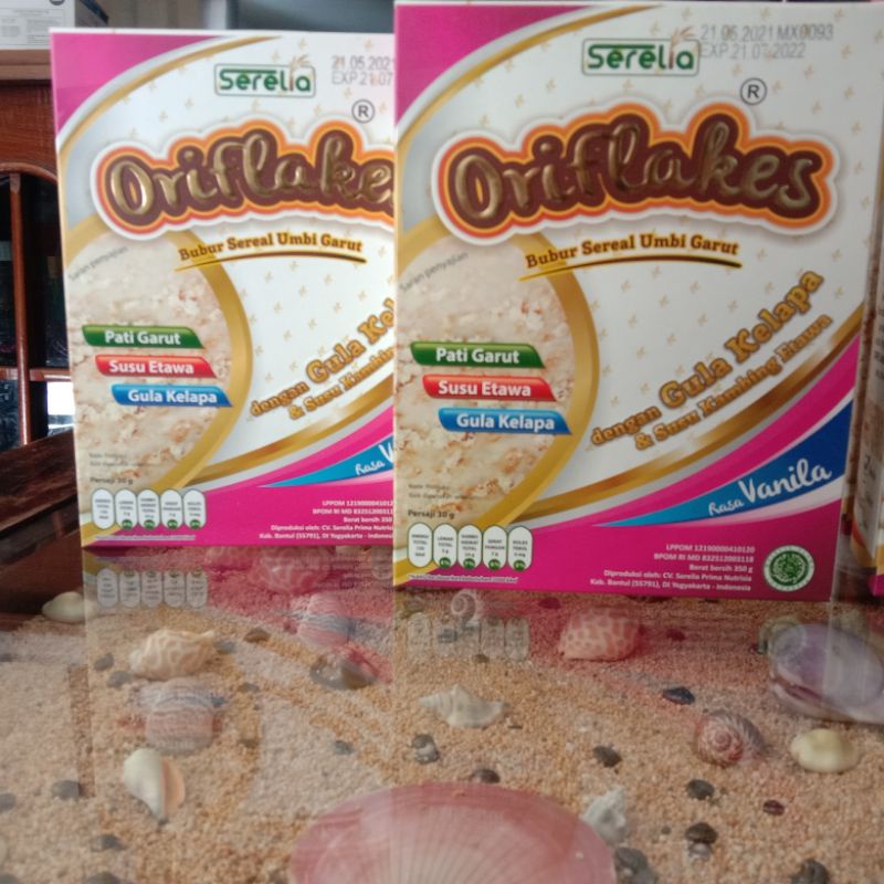 

Oriflakes Umbi Garut 350 Gram Rasa Vanilla