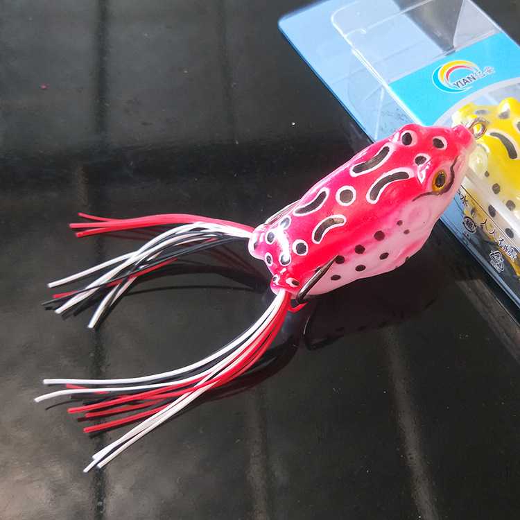 Umpan Pancing Katak Kecil Frog Lure Soft Tube Bait 12 g Desain Minimalis Perlengkapan Pancing Unik Berkualitas