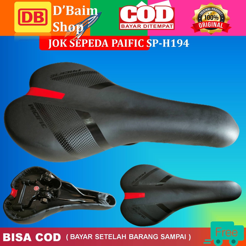 Jok Sepeda Pacific SP-H 194 Jok Sepeda Gunung Sadel Sepeda Gunung Jok Sepeda MTB BMX Lipat Mini