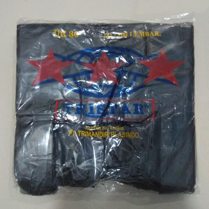 

Best Seller] Kantong Kresek Tristar Ukuran 30 Aneka Warna - Hitam