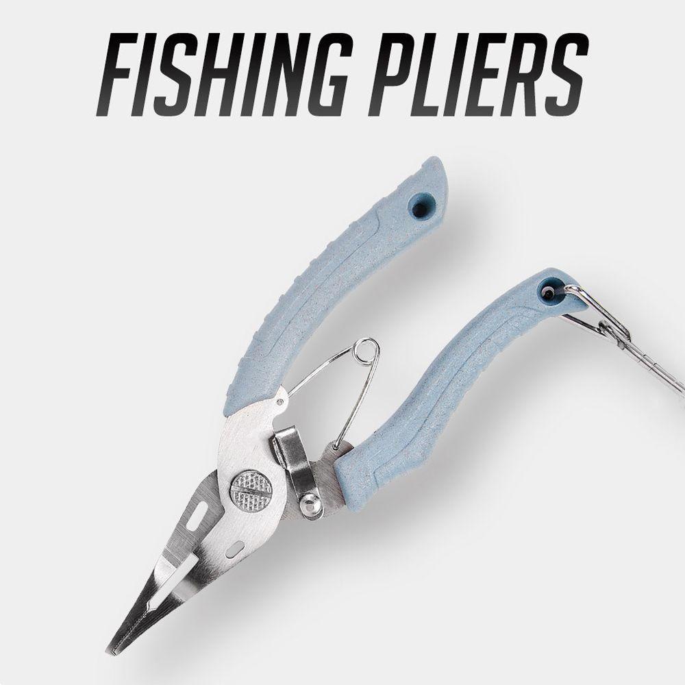 Lanfy Tang Pancing Praktis Alat Pemotong Pancing Aksesoris Fishing Tackle Split Ring Tang Line Cutter