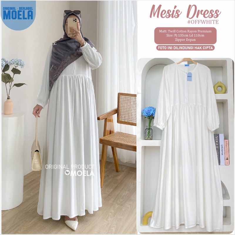 Mesis/Aira gamis dress by Moela berlabel