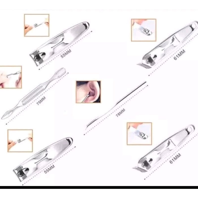

GUNTING KUKU 7 IN 1 KOMPLIT
