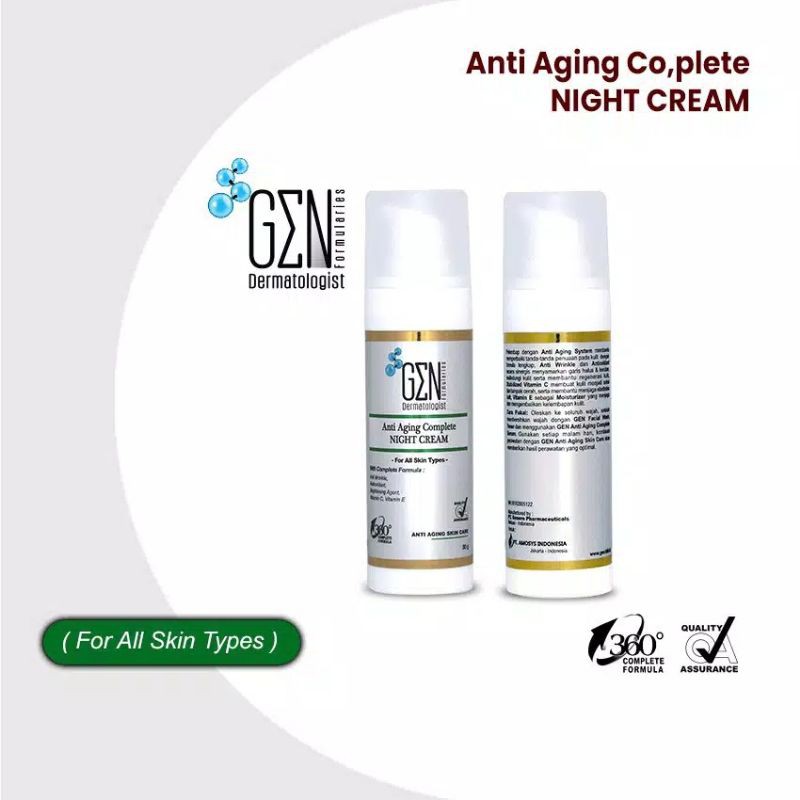 GEN Anti Aging Complete NIGHT CREAM