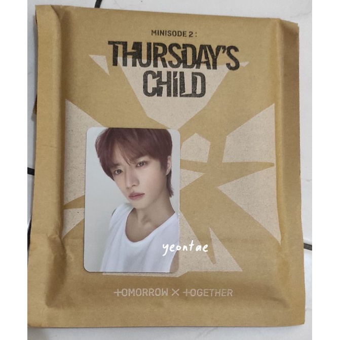 album tear txt taehyun unsealed + pc beomgyu