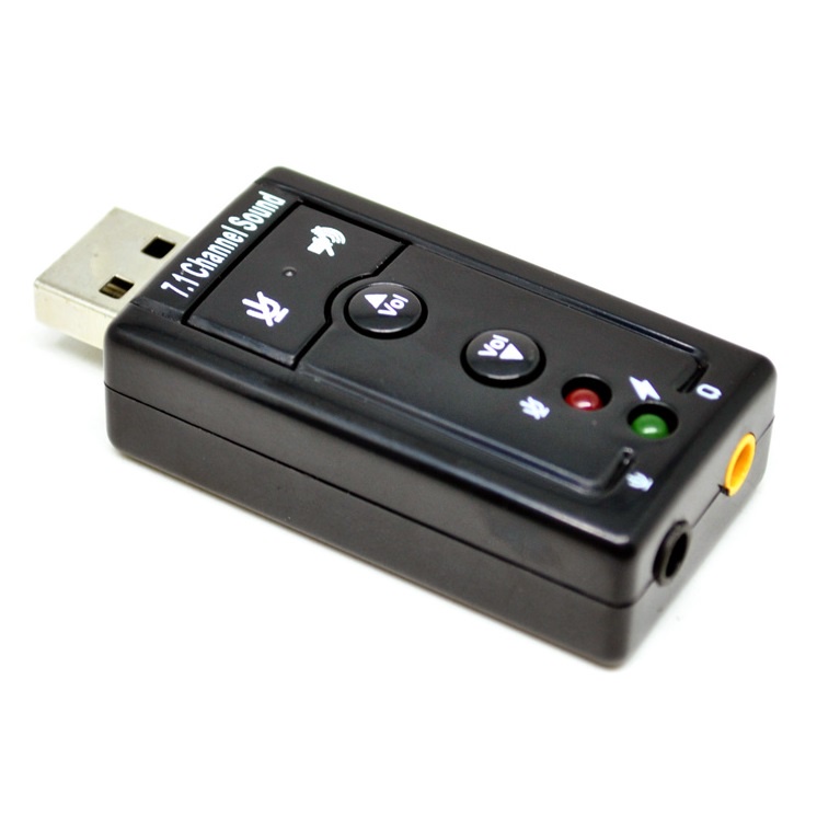 Taffware USB 7.1 Channel Sound Card Adapter - TC-03