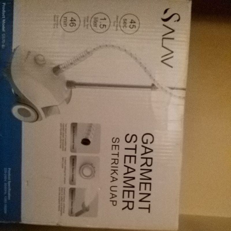 Setrika uap salav baru