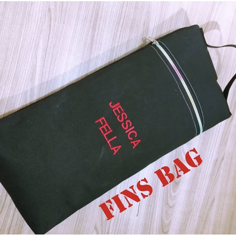 Fawn’G Handmade - Tas Fins Renang | Fins bag Kanvas | Tas renang anak