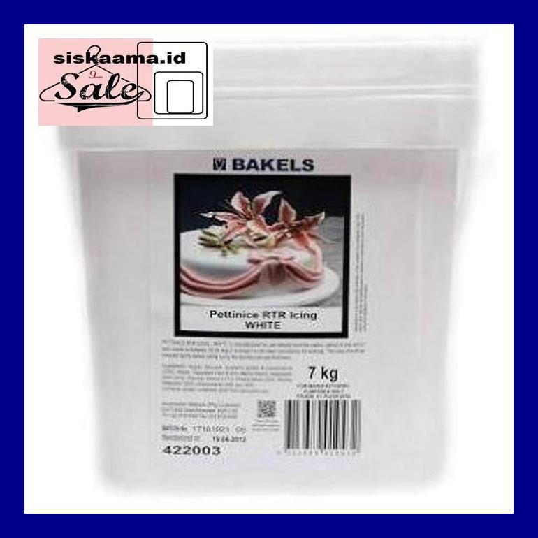

A40D0Yh Bakels Fondant 7Kg Pail - Go Send D50Tr40V
