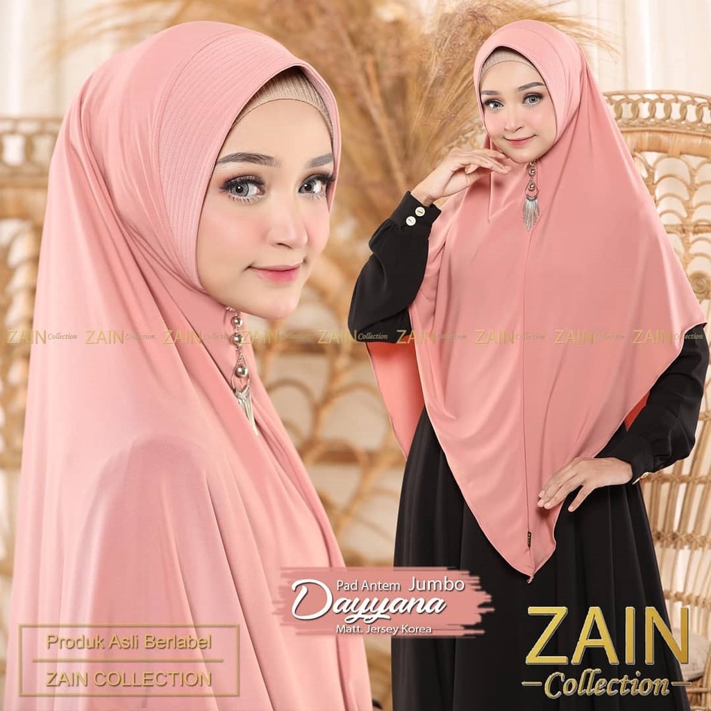 Hijab Khimar Jilbab Bergo Jumbo Kerudung Syari Dayyana-1