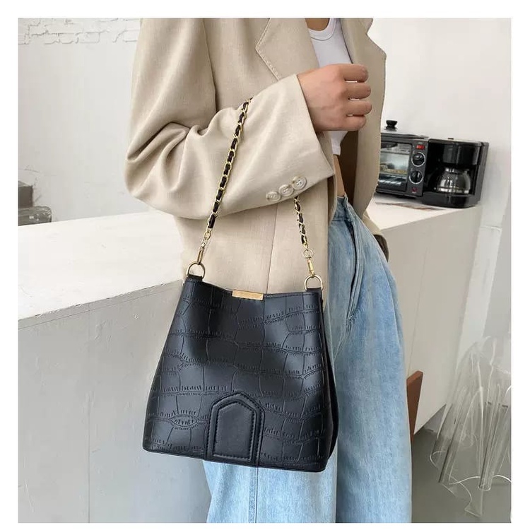 ASIN829 -Tas Wanita Tas Selempang Wanita Tas Import Wanita Tas Kondangan Wanita Tas Pesta Import Tas Kenes Leather Wanita T33