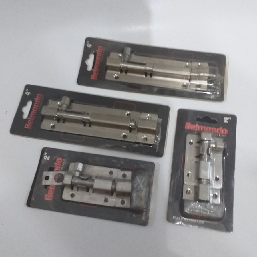 Slot Selot Grendel Pintu Stenless Stainless BELMONDO Obral Promo