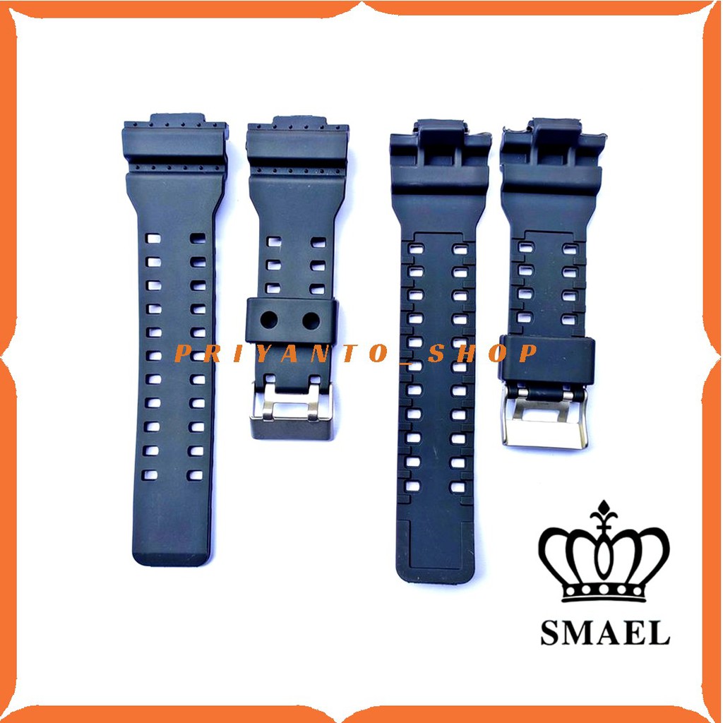 Strap tali jam tangan Smael 1027 SMAEL 1027 Original Oem Rubber