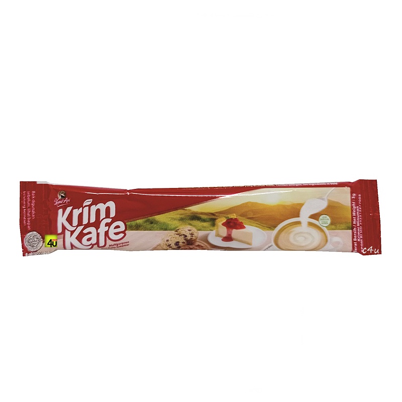 

Kapal Api Krim Kafe - Non Dairy Creamer - Paket 10 SACHET KRIMER