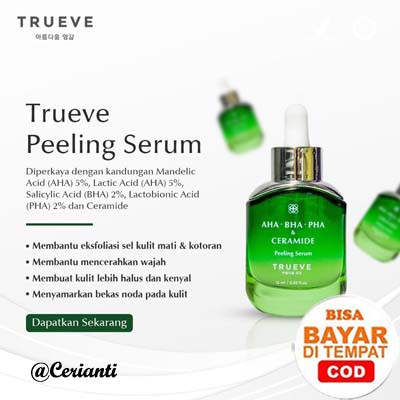 TRUEVE AHA BHA PHA &amp; CERAMIDE Peeling Serum