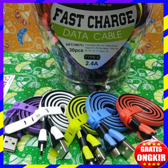 ACC HP KABEL DATA TYPE C USB CHARGER DAP DPT100 FAST CHARGING