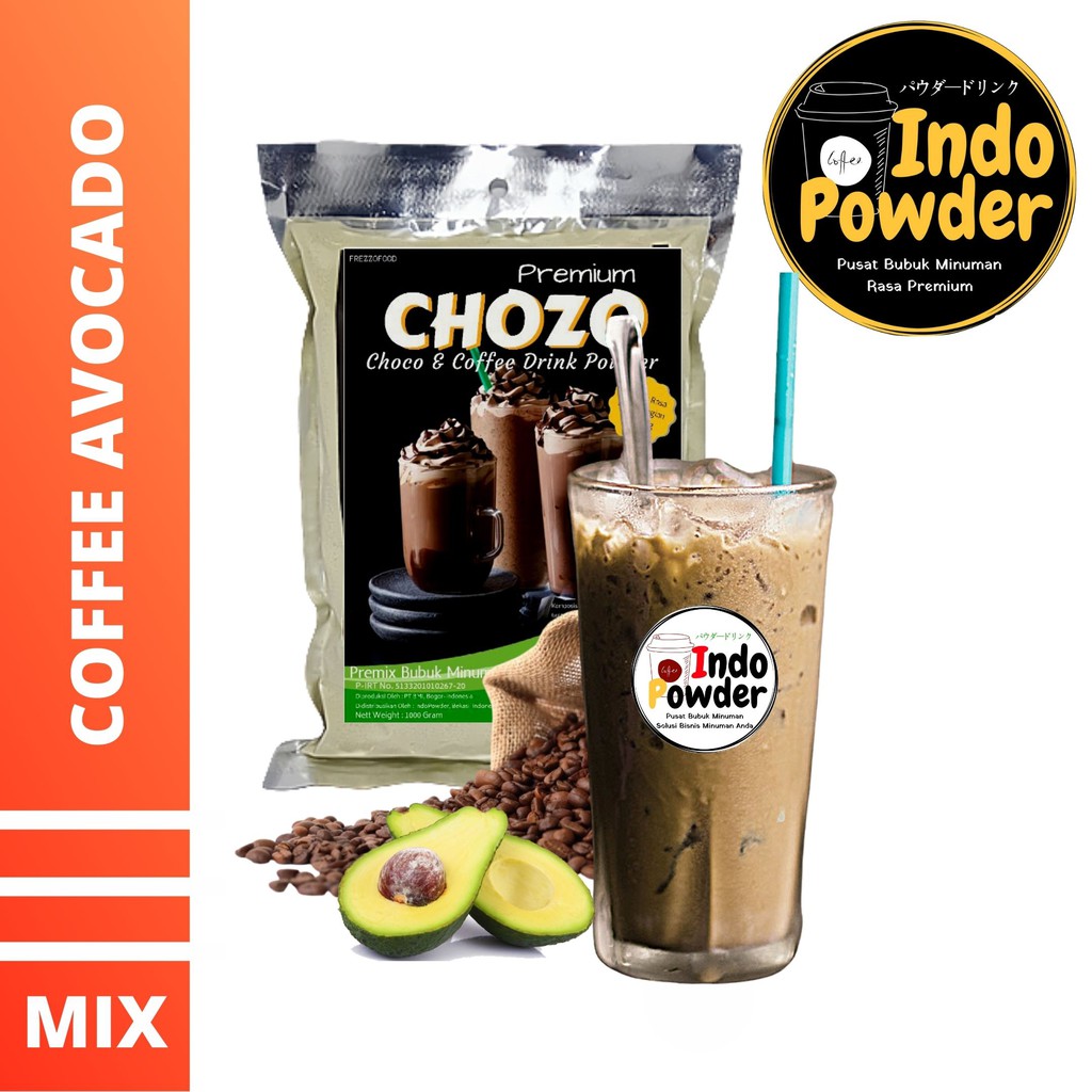 Bubuk Minuman COFFEE AVOCADO 1Kg - Bubuk COFFEE AVOCADO 1Kg - COFFEE AVOCADO Bubuk 1Kg