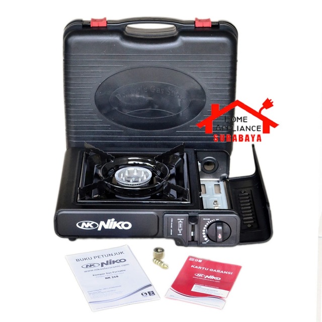Kompor Portable Niko 2 IN 1 NK 268 NK268 NK 268 Kompor Portable Niko 2 IN 1 NK 268 NK268 NK 268