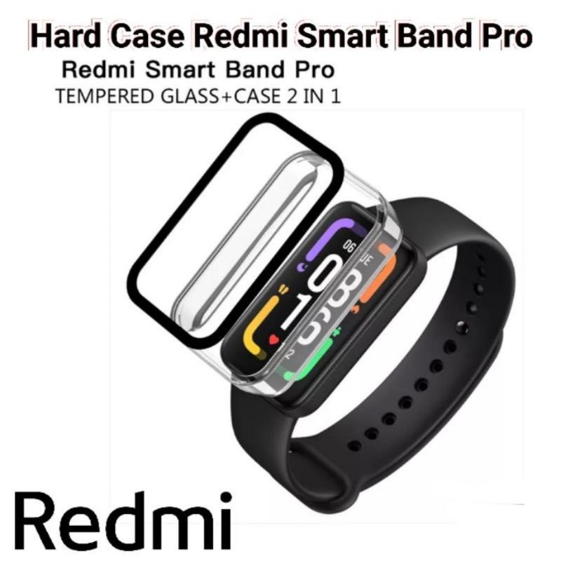 Case Pelindung Layar Tempered Glass Redmi Smart Band Pro