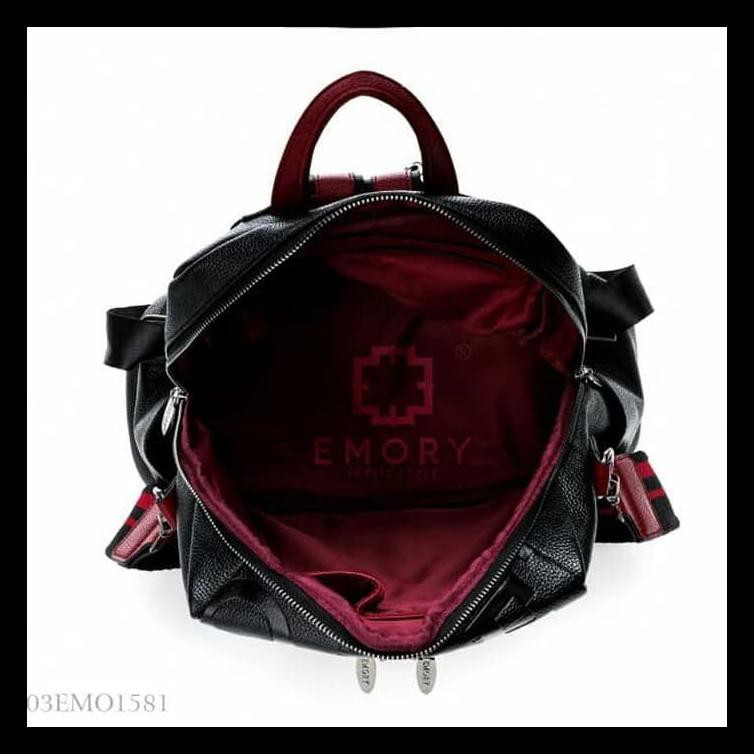 Emory Sonya / Tas Ransel Wanita Multifungsi / Backpack Multifungsi Ori - Kuning Terlengkap