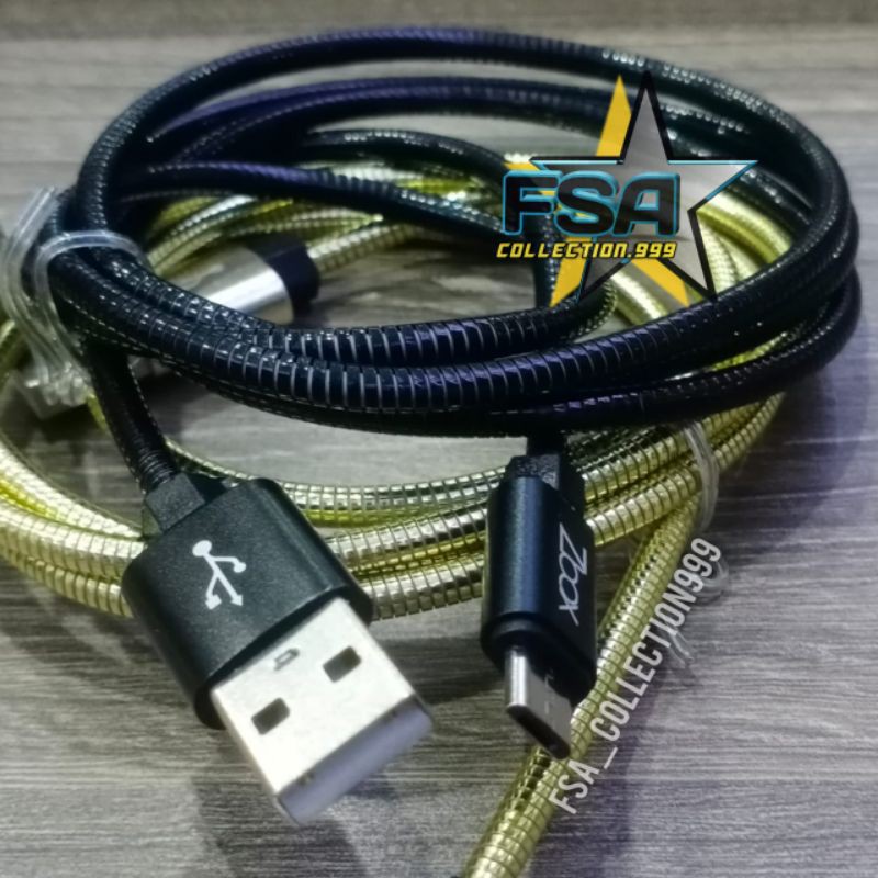 Kabel Data Zbox Usb Micro Metal Tinned Copper Premium Quality