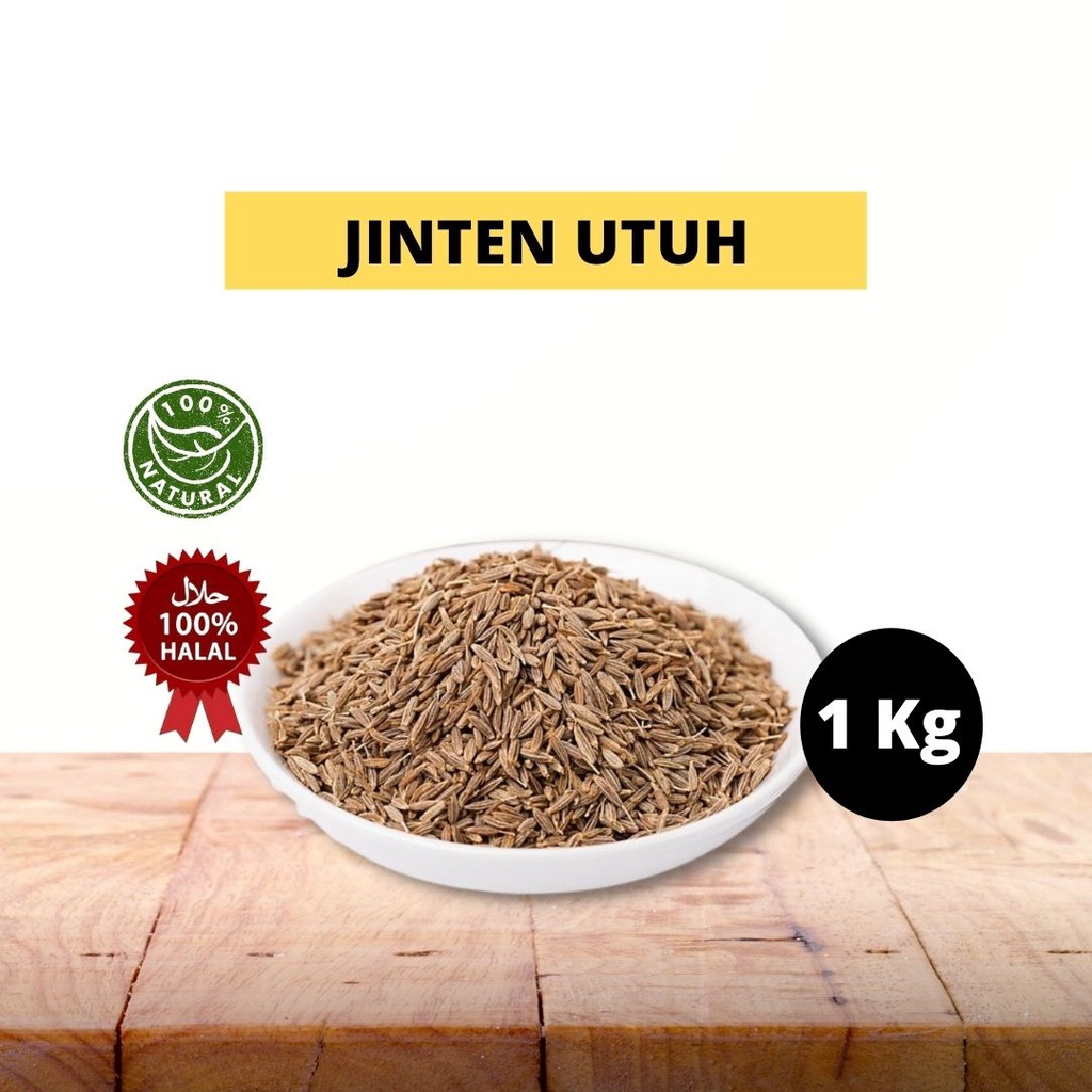 

Jinten Utuh 1 Kg Yutakachi / Whole Cumin Seed / Bumbu Rempah Murni Alami / CV Mitra Tjandra Sukses