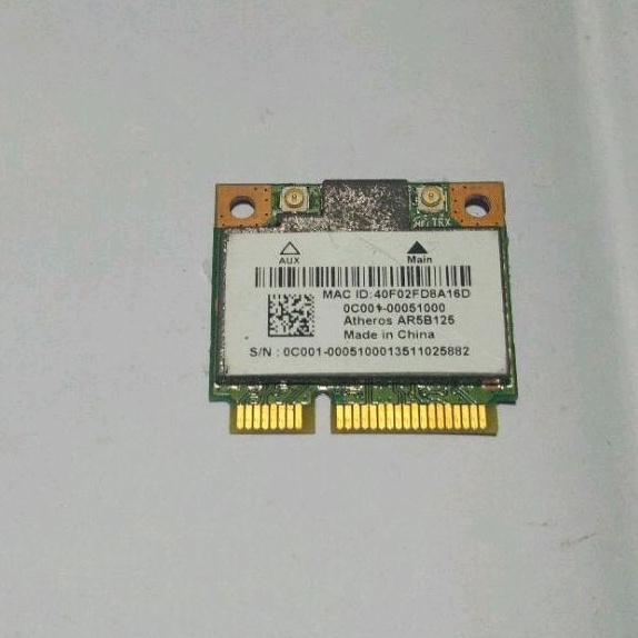 Wifi wireless card jaringan - Asus a450c x450c x450cc x450ca x450 - Original asli copotan Murah Ori