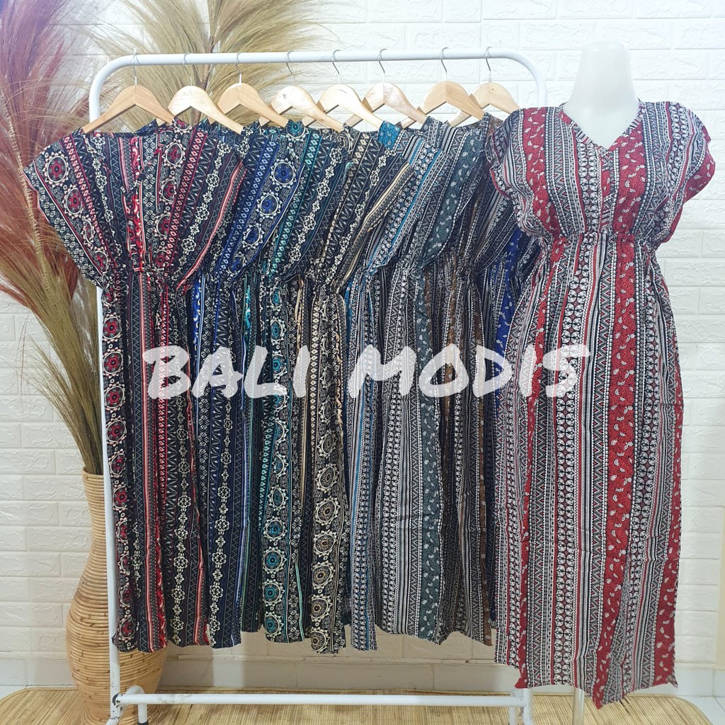DASTER MANOHARA MOTIF ETNIK DRESS BALI