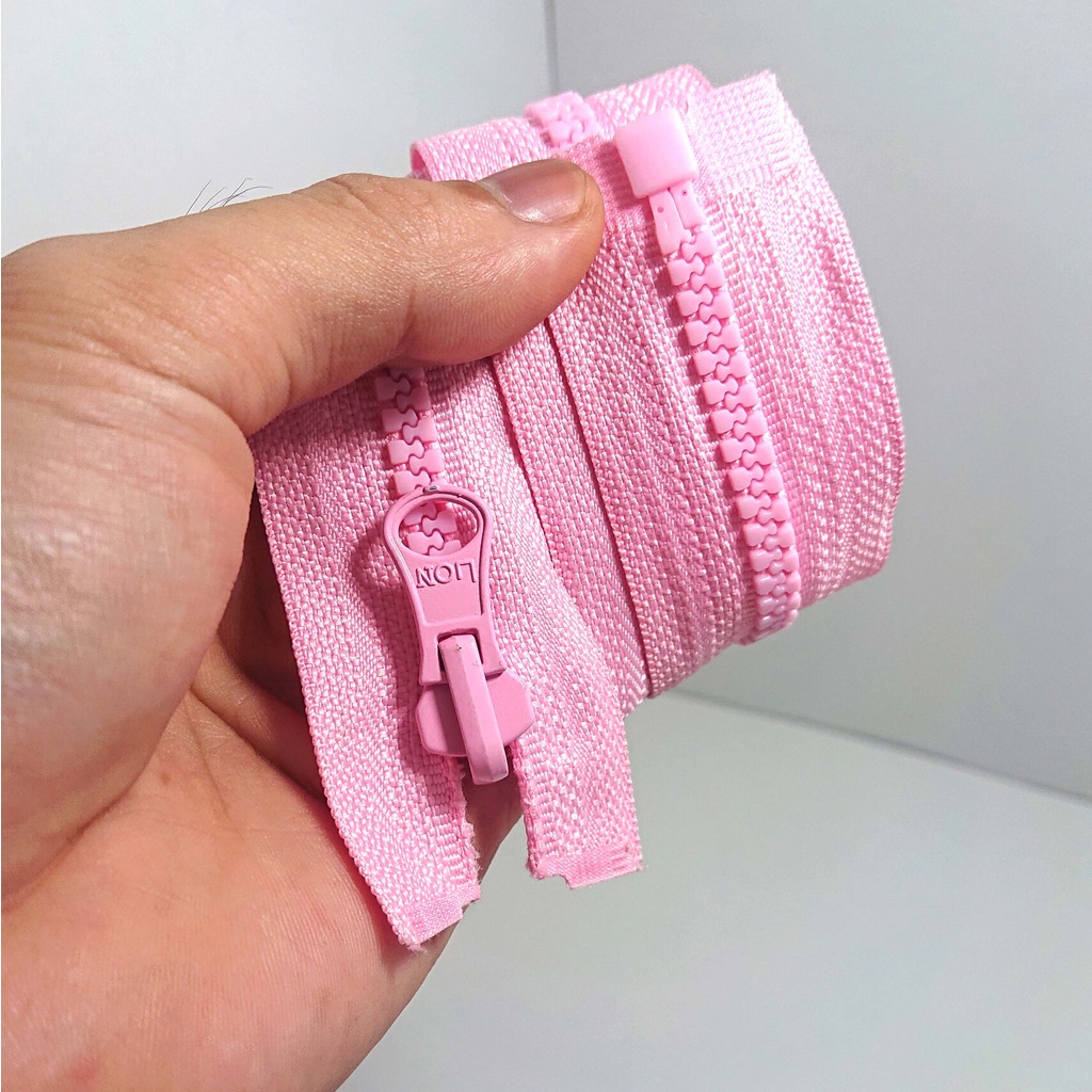 SLETING JAKET / RESLETING JAKET BOLAK BALIK / RESLETING PANJANG 50 CM