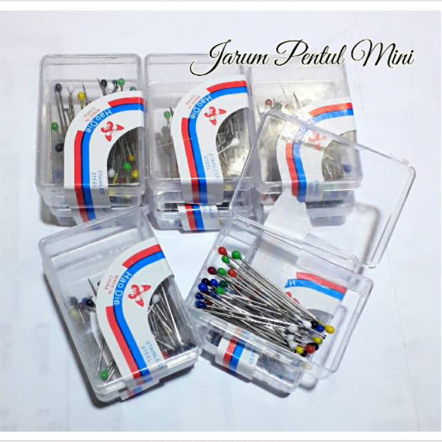 Jarum pentul mini stainless