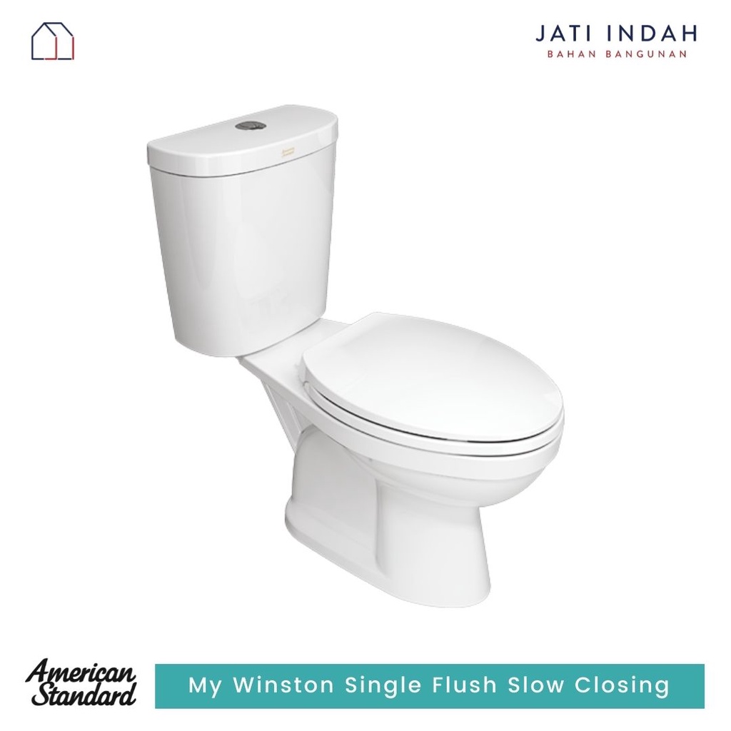 Jual Kloset Duduk American Standard My Winston Single Flush Shopee Indonesia