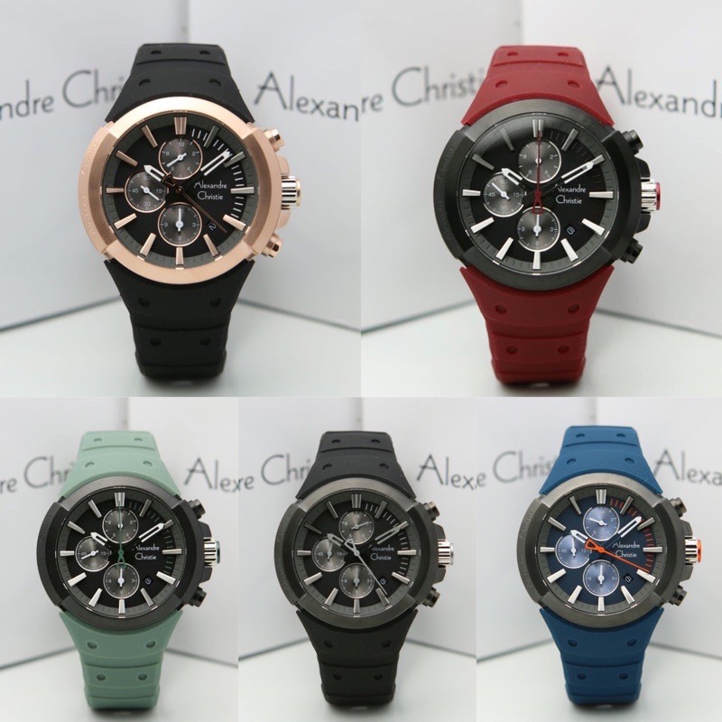 JAM TANGAN ALEXANDRE CHRISTIE PRIA AC 6566 MC ORIGINAL