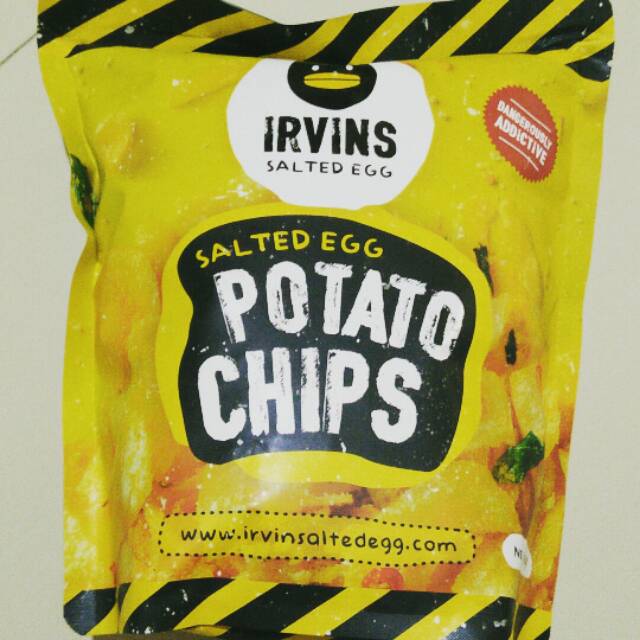 Jual Irvins Salted Egg Potato Chips | Shopee Indonesia