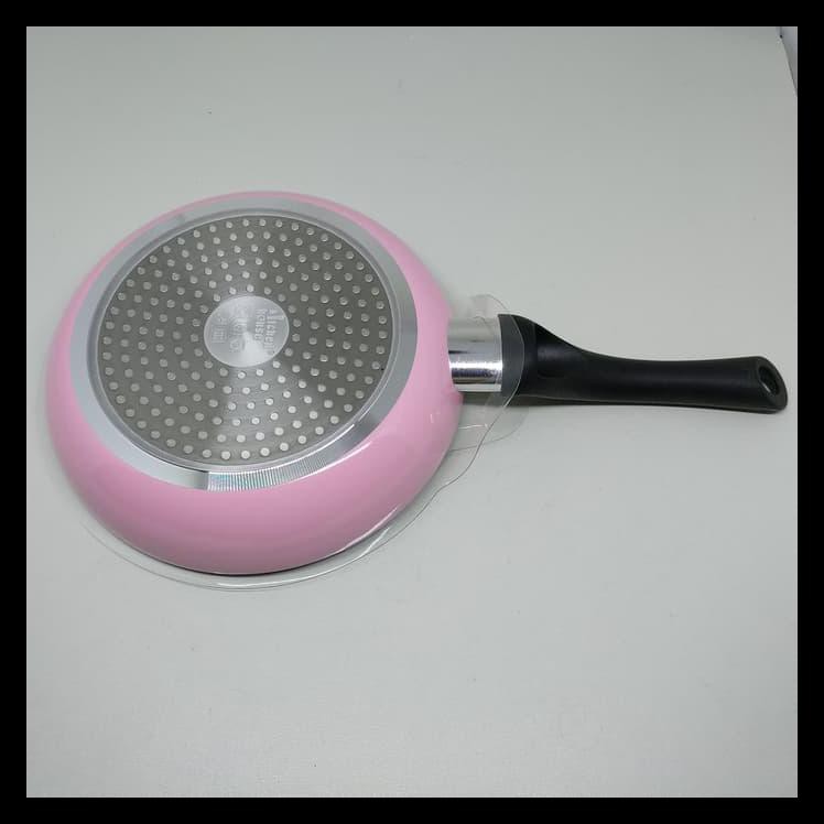 Diskon Kitchen House Cyprus Fry Pan Pink Induction Teflon Induksi 20Cm 20 Cm