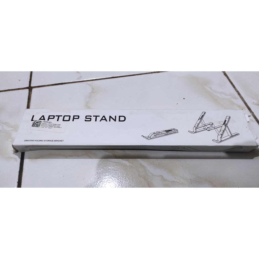 LAPTOP STAND DOCOOLER Stand Holder Laptop Portable Alumunium Alloy Holder Stand Laptop Multifungsi Stand Laptop Holder Lipat Standing Tablet