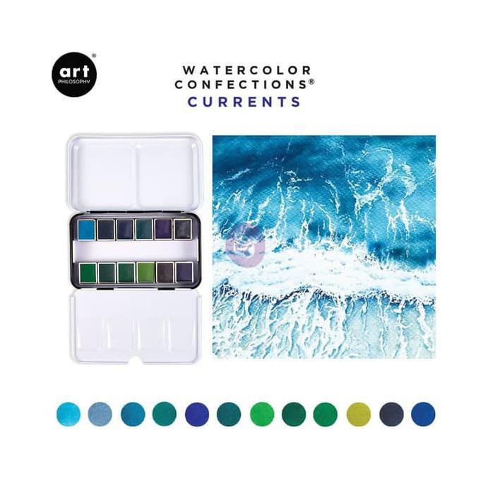 

PRIMA MARKETING WATERCOLOR CONFECTIONS (CURRENTS) - 12 COLORS