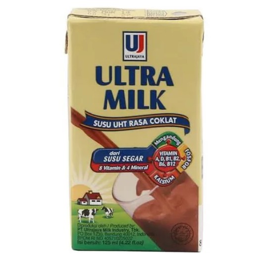 

Susu UHT Ultra Milk Coklat 125 mL