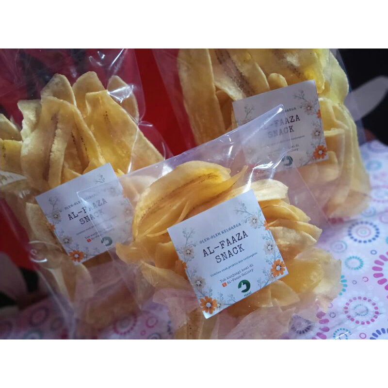 

keripik Pisang Al-Faaza 110gr keripik pisang Gurih renyah