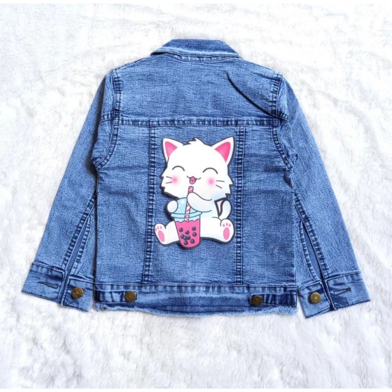 JAKET SNOW LED (NYALA)/JAKET JEANS ANAK