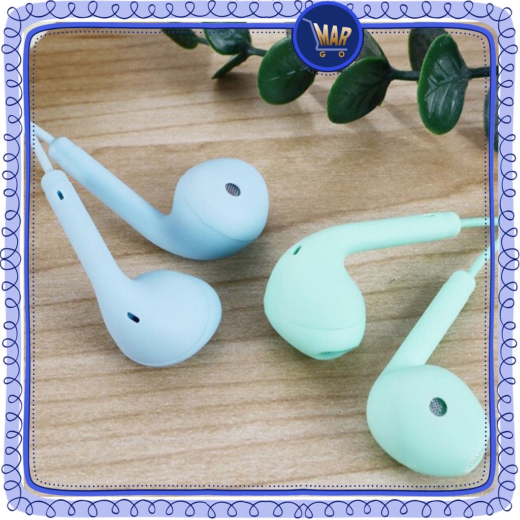 Headset Macaron Matte U19 / Earphone Mega Bass