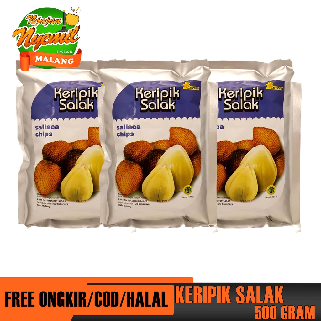 

KERIPIK BUAH SALAK KEMASAN 500 GRAM