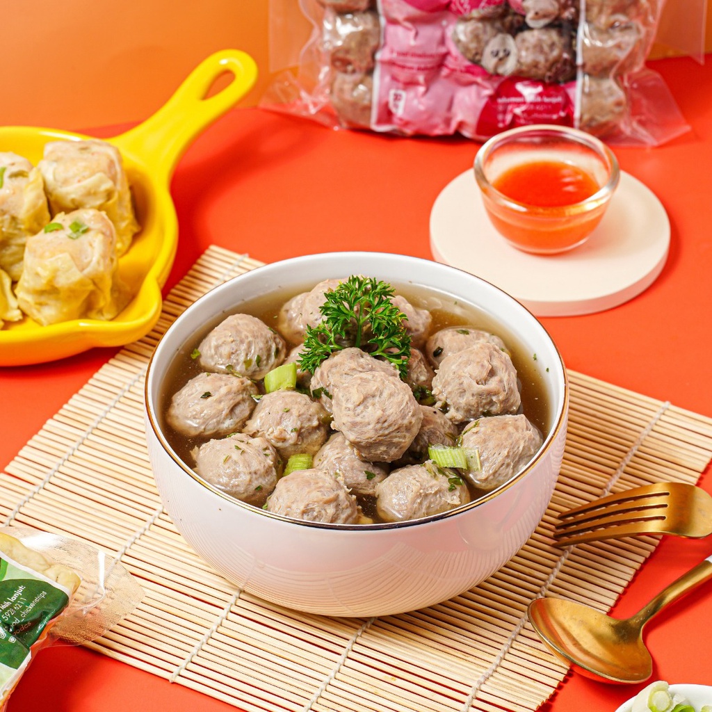 

MEATBALLS JOYFOOD Bakwan Sapi Surabaya 20 Biji ( 300 gram / FROZEN )
